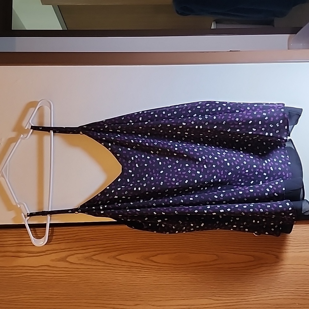 Torrid new with tags plus size 3 confetti print double layered swing cami